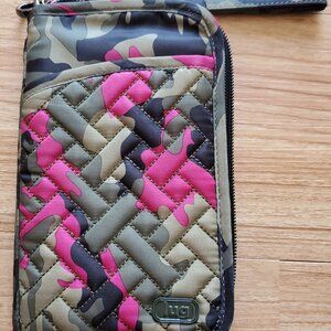 Lug Tandem wallet - camo orchid